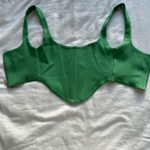 Princess Polly Green Corset